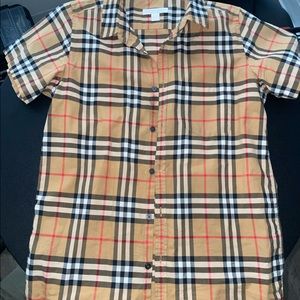 Burberry Vintage Plaid Button Down